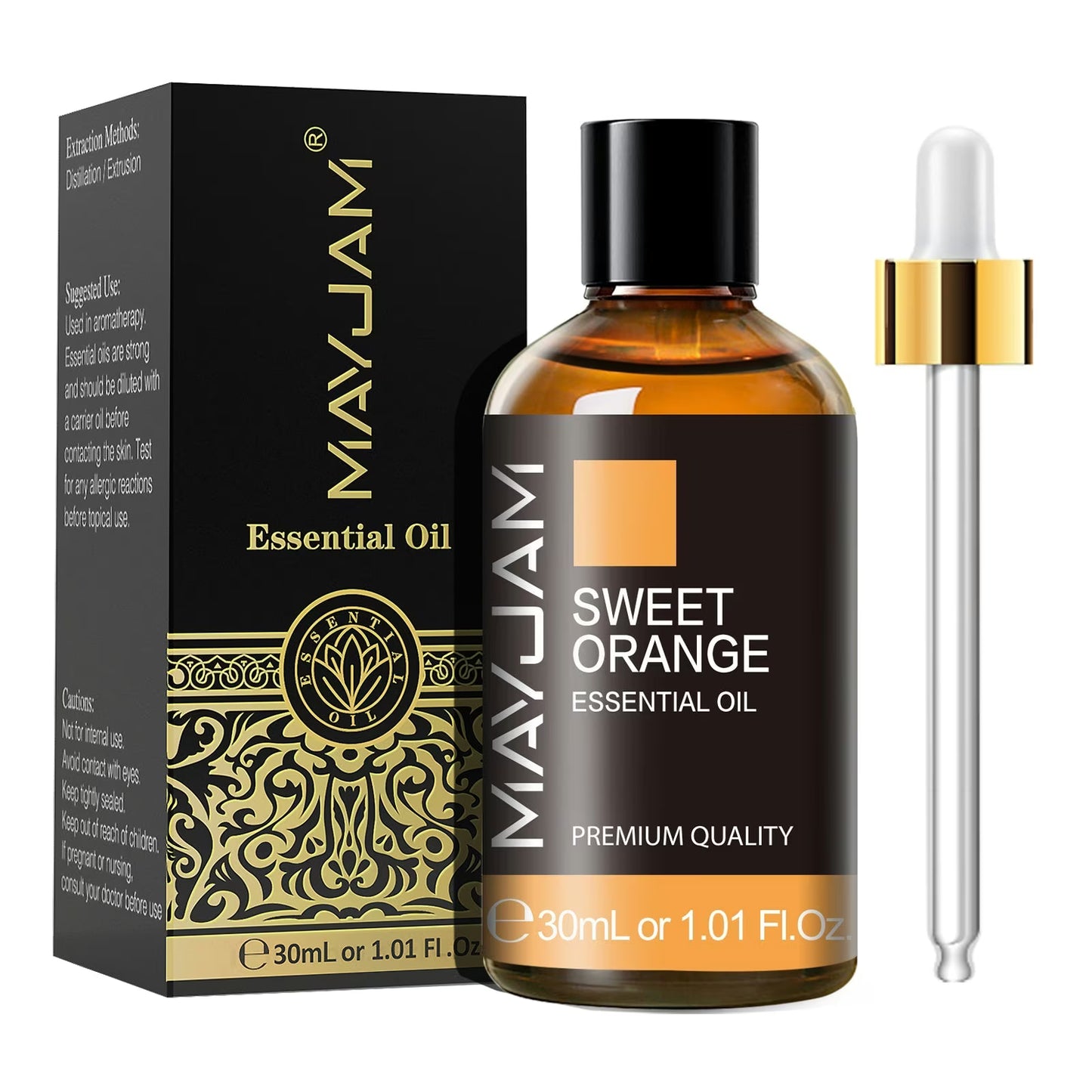 30ml Essential Oil | Natural Aromatherapy Scent | Mayjam - Sweet Orange - Image 28