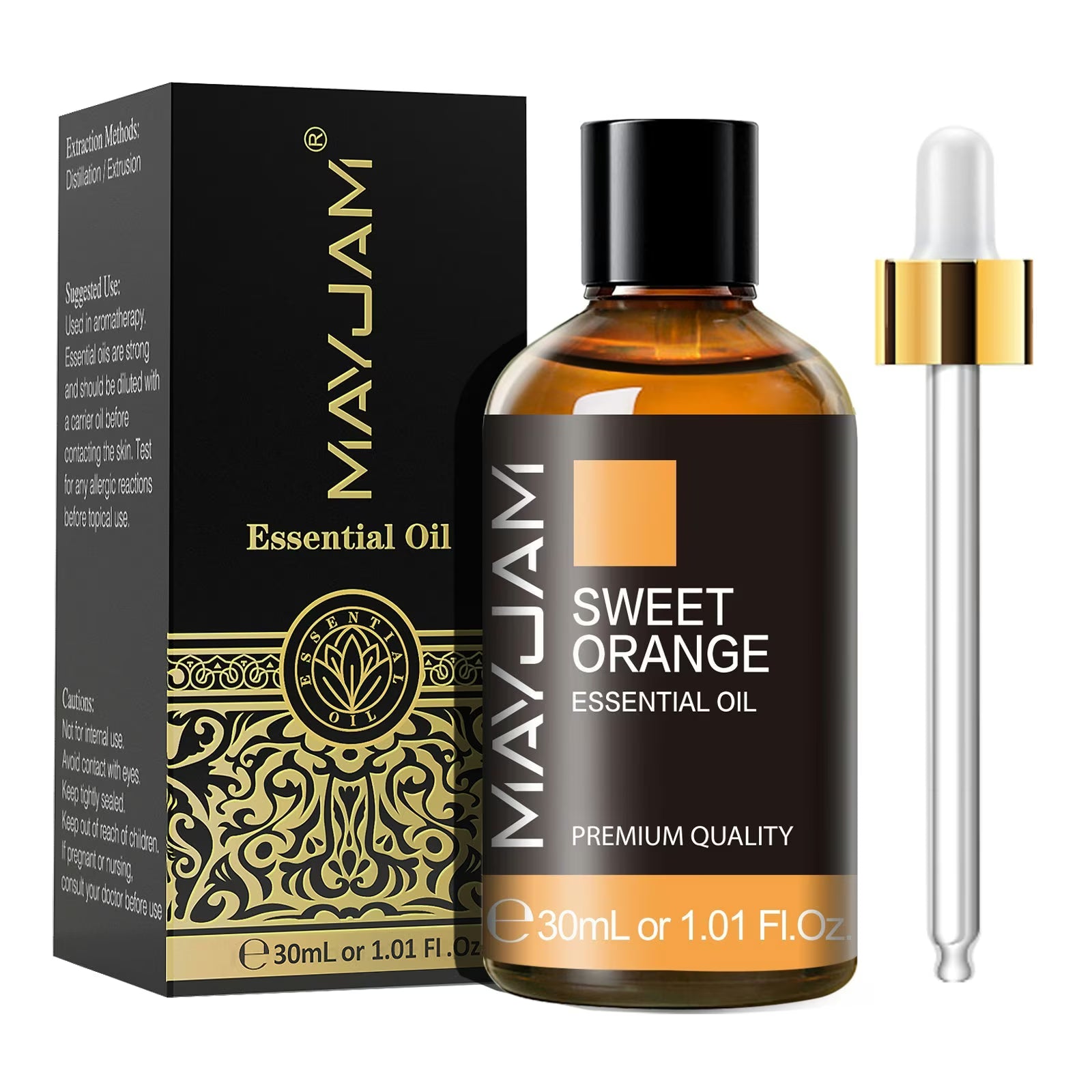 30ml Essential Oil | Natural Aromatherapy Scent | Mayjam - Sweet Orange - Image 28