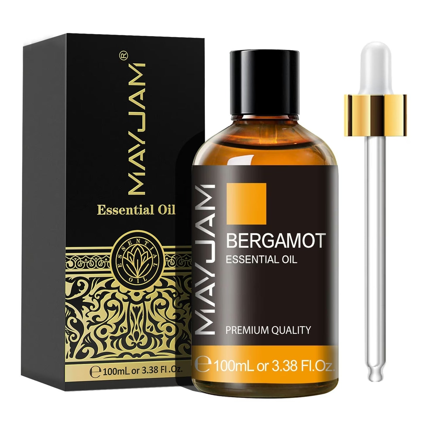 Bergamot Essential Oil | Natural Aromatherapy | Mayjam - 100ml