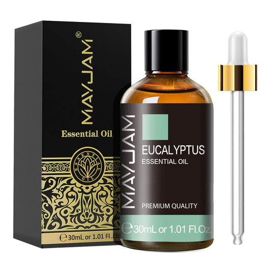 Eucalyptus Essential Oil 30ml | Natural Aromatherapy Scent | Mayjam Eucalyptus - 30ml