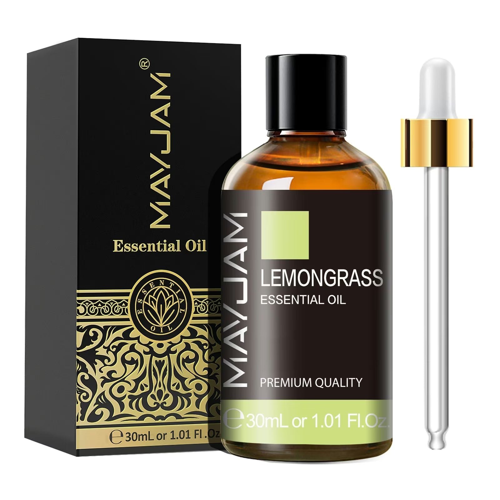 Lemongrass Essential Oil | Natural Aromatherapy | Mayjam - 30ml - Image 2